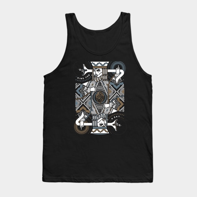 King Tank Top by feelgoodid